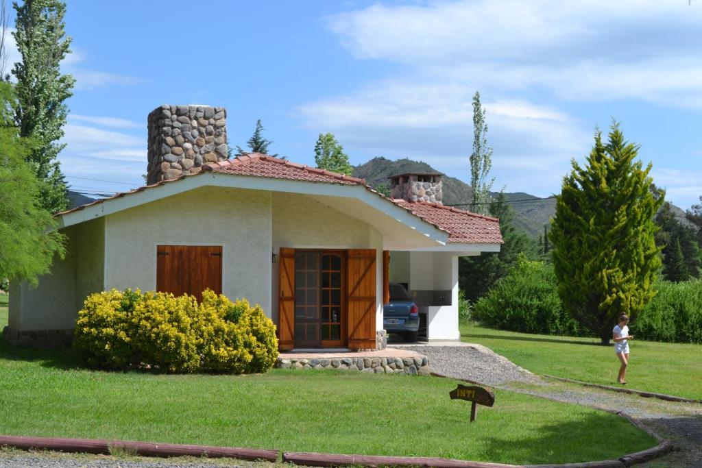 Cabanas Los Algarrobos Villa General Belgrano Kamer foto